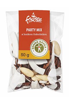 Party Mix s tmavou čokoládou 50 g | Denná dávka zdravia | Fru'Tree