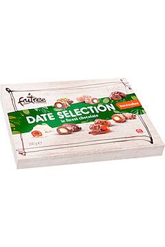 Date Selection - výberové datle v čokoláde čerstvo vyrobené a balené priamo z baliarne Frutree